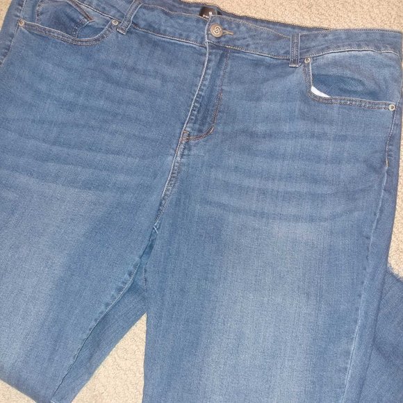 Ladies Plus Stretch Jeans Dressbarn 22 